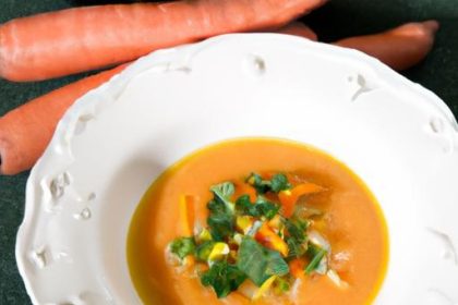 Garden-Fresh Carrot Soup: A Vibrant Taste of Homegrown Goodness