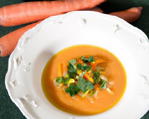 Garden-Fresh Carrot Soup: A Vibrant Taste of Homegrown Goodness