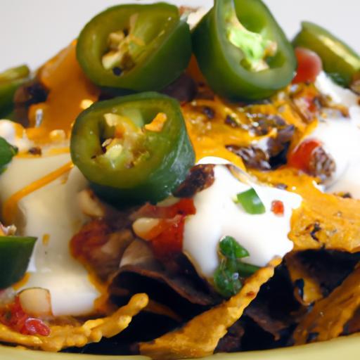 Melty Cheese & Spicy Jalapeño Nachos: A Flavor Fiesta