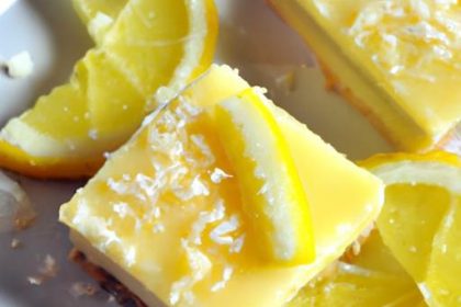 Zesty No-Bake Lemon Bars: Fresh, Easy, and Refreshing Treats