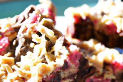 Decadent Raspberry Chocolate Crumb Bars: A Sweet Delight
