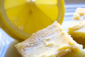 Zesty Vegan Lemon Bars: A Bright, Dairy-Free Delight