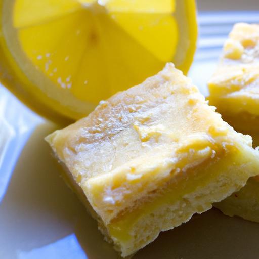 Zesty Vegan Lemon Bars: A Bright, Dairy-Free Delight