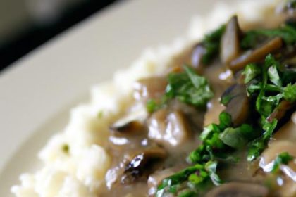 Creamy Mushroom Chicken and Rice: A Comfort Food Classic