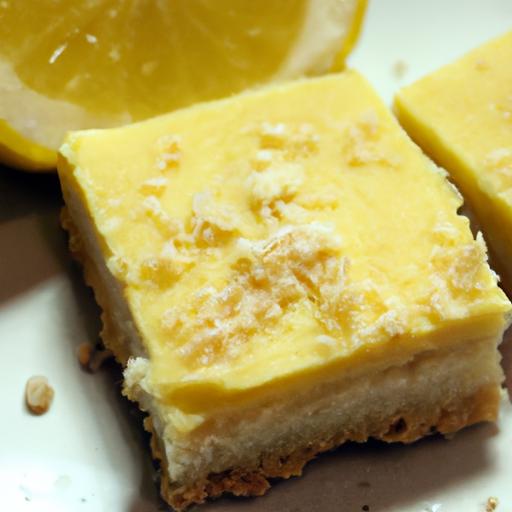 Zesty Vegan Lemon Bars: A Bright, dairy-Free Delight