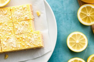 Zesty no-bake lemon bars: easy, tangy crowd-pleaser recipe.
