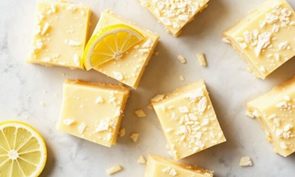 - Ultimate No-Bake Lemon Bars: A Zesty, Refreshing Dessert - W