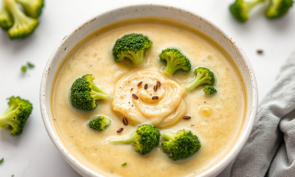  - Creamy Broccoli Cauliflower Soup: Powerful Nutrition Meets C