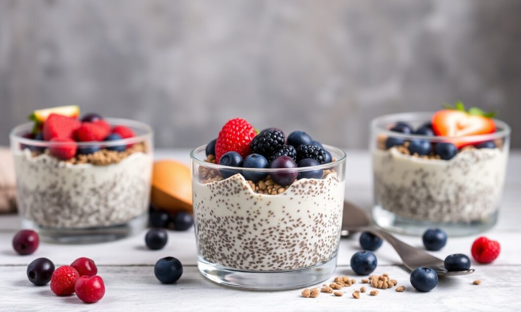 Easy chia pudding flavors for a bright, nourishing breakfast.