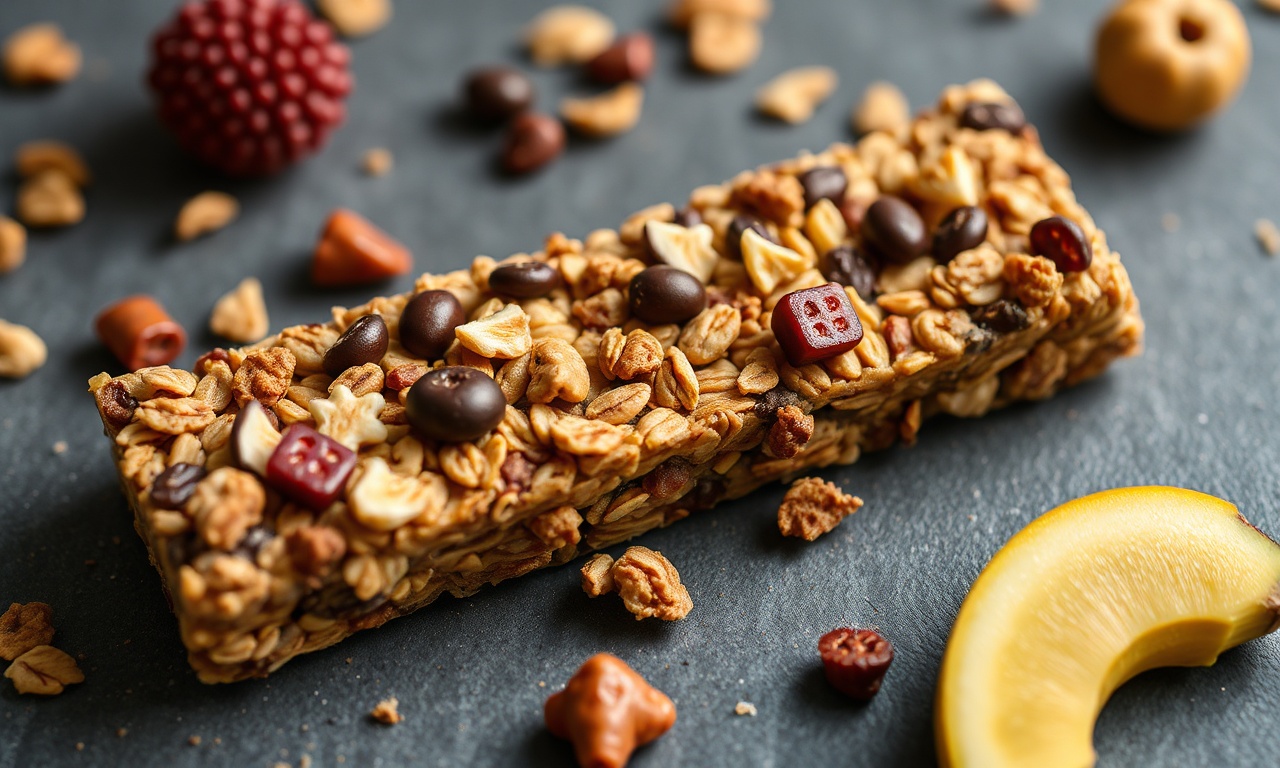 Crunch Health: Delicious, healthy homemade granola bars recipe.