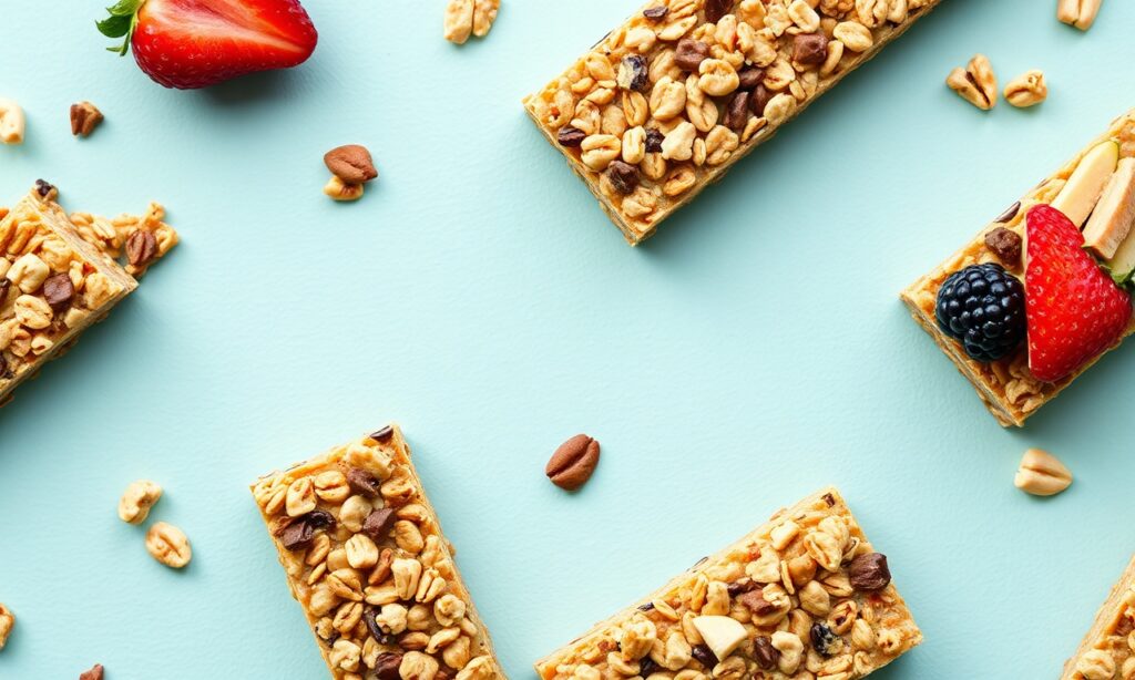 Crunch health: Delicious, healthy granola bars for on-the-go.