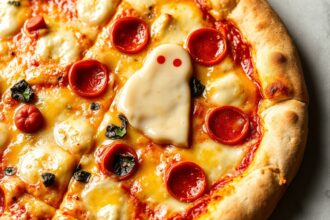 Mystery ghost pizza: unveiling phantom flavors.