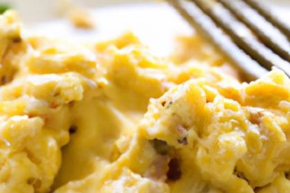 Cheesy Scrambled Eggs: A Creamy Twist on Breakfast Classics