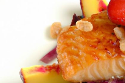 Savor Summer: Grilled Tilapia with Zesty Peach Salsa Delight