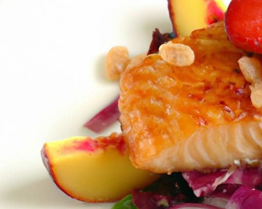 Savor Summer: Grilled Tilapia with Zesty Peach Salsa Delight