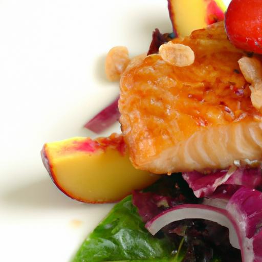 Savor Summer: Grilled Tilapia with Zesty Peach Salsa Delight