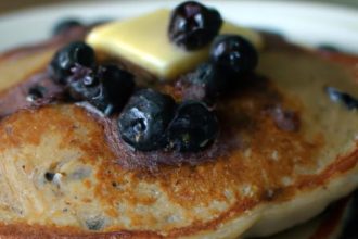 Fluffy Vegan Blueberry Pancakes: A Delicious Plant-Powered Treat