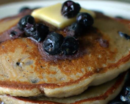 Fluffy Vegan Blueberry Pancakes: A Delicious Plant-Powered Treat