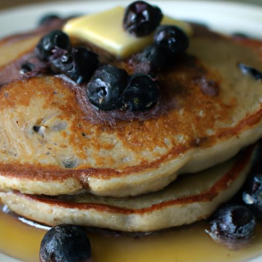Fluffy Vegan Blueberry Pancakes: A Delicious Plant-Powered Treat