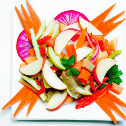 Rojak Unveiled: A Colorful Mix of Fruits and Veggies Delight