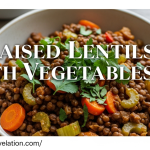 Hearty Braised Lentils with Vegetables: A Nourishing Delight