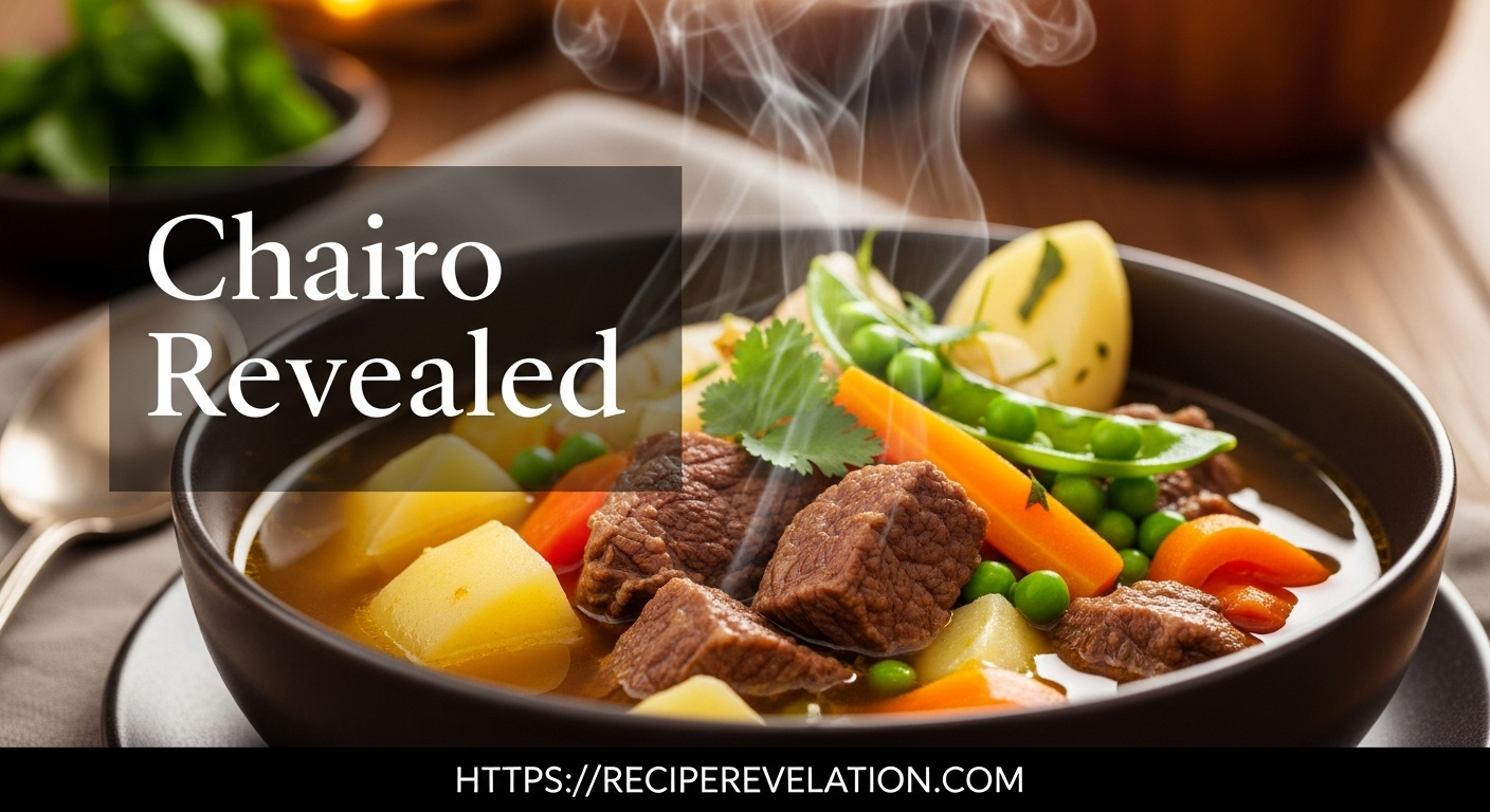 Chairo Unveiled: Bolivia’s Hearty Soup of Tradition & Taste