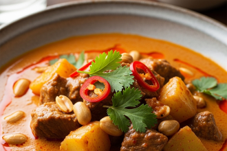 Savor the Flavors: Massaman Curry Meets Roasted Veggies