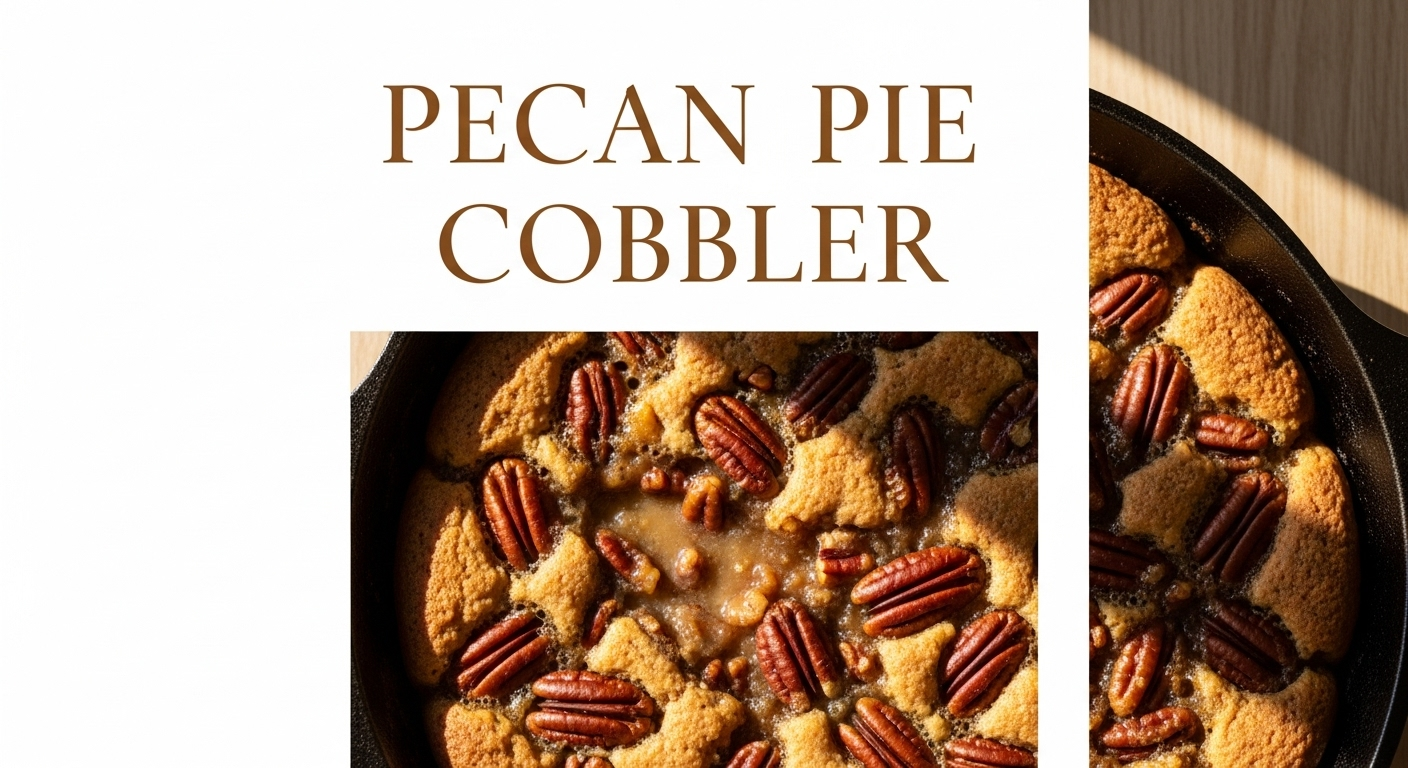 Pecan Pie Cobbler: A Decadent Twist on a Classic Treat