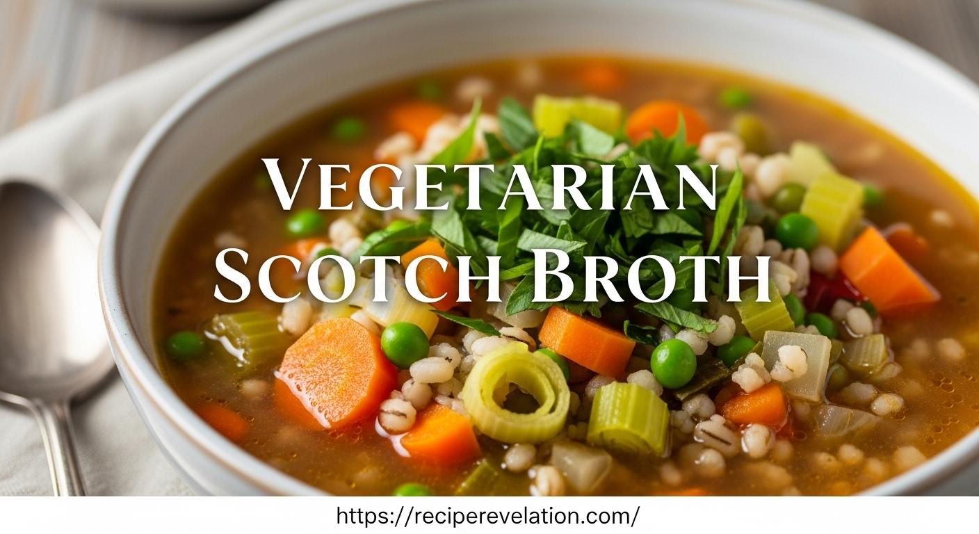 Hearty Vegetarian Scotch Broth: A Twist on Tradition