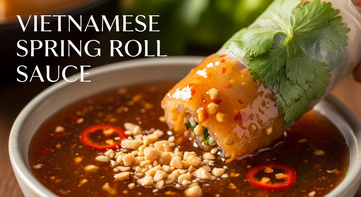 The Art of Vietnamese Spring Roll Sauce: The Essential, Vibrant Recipe