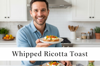 Fluffy Whipped Ricotta Toast: A Creamy Breakfast Delight