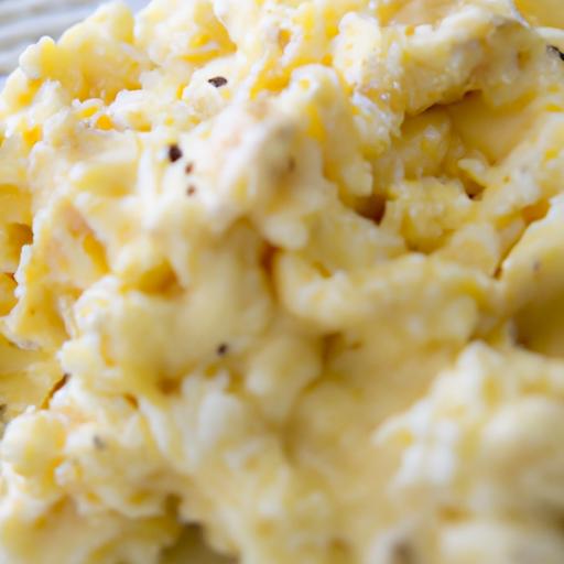 Cheesy ⁤Scrambled Eggs: A Creamy Twist ⁢on Breakfast Classics