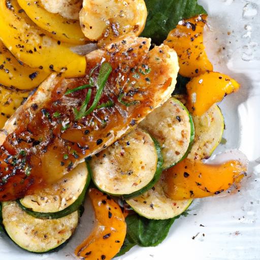 Savor Summer: grilled Tilapia with Zesty Peach Salsa Delight