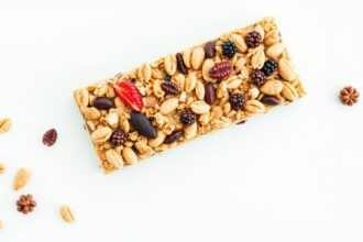 Delicious healthy granola bars for sustained energy boost.