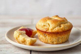 Unlocking irresistible charm: A delicious English muffin tradition.