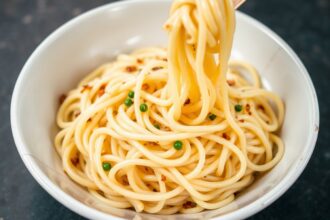 Gluten-free noodles: a delicious, egg-cellent tradition for taste.