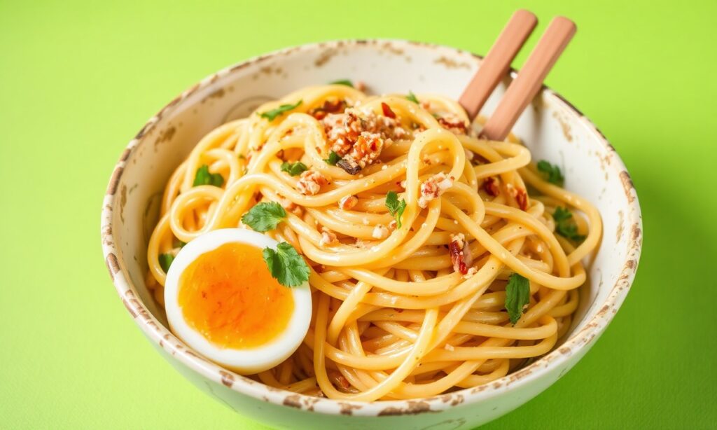 Delicious gluten-free noodles, an egg-cellent tradition of taste.