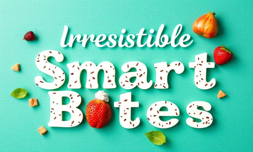 Irresistible Smart snacks: delicious, healthy ideas for busy lives.