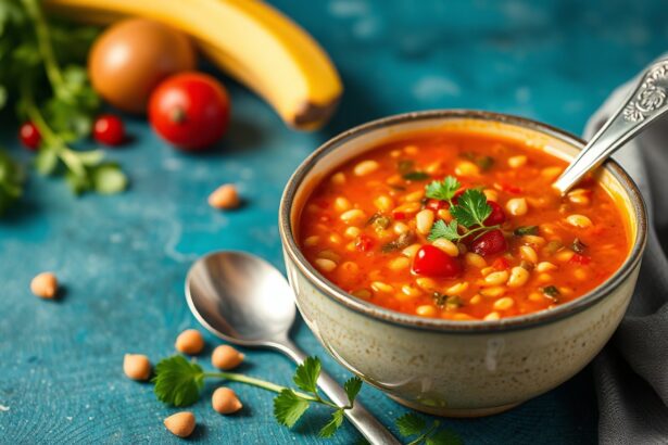 Savor Heart: Authentic Mediterranean lentil soup recipe.