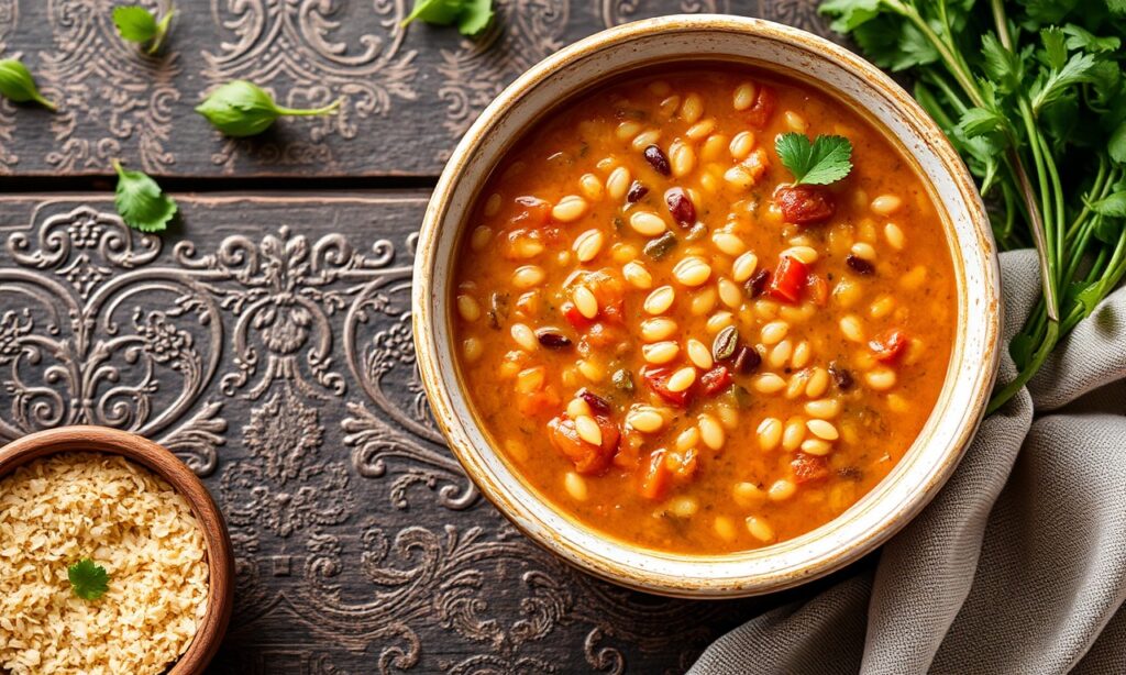 Savor heart health with authentic Mediterranean lentil soup recipe.