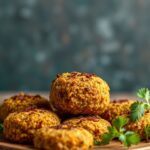 Delicious Egyptian falafel: a gluten-free Middle Eastern delight.