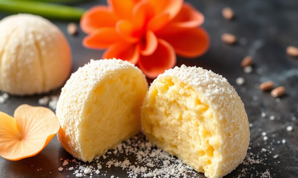 Hawaiian Butter Mochi: chewy, comforting, and utterly delightful.