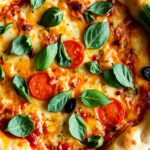 Healthy Zucchini Pizza crust alternative for delicious pizza.