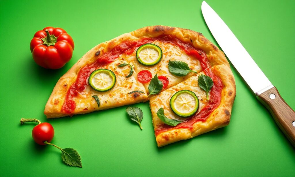 Zucchini pizza crust: healthy, creative, delicious twist on classic pizza.