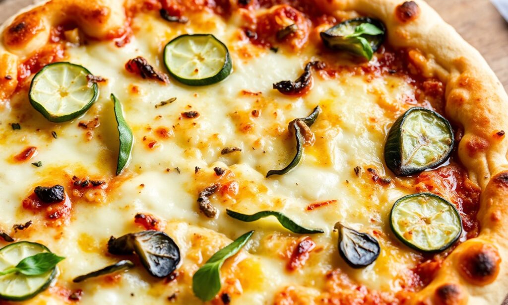 Zucchini pizza crust: a healthy, delicious twist on classic pizza dough.