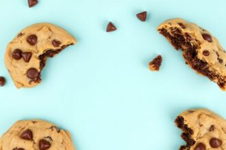 Decadent Keto chocolate chip cookies: blissfully guilt-free indulgence.