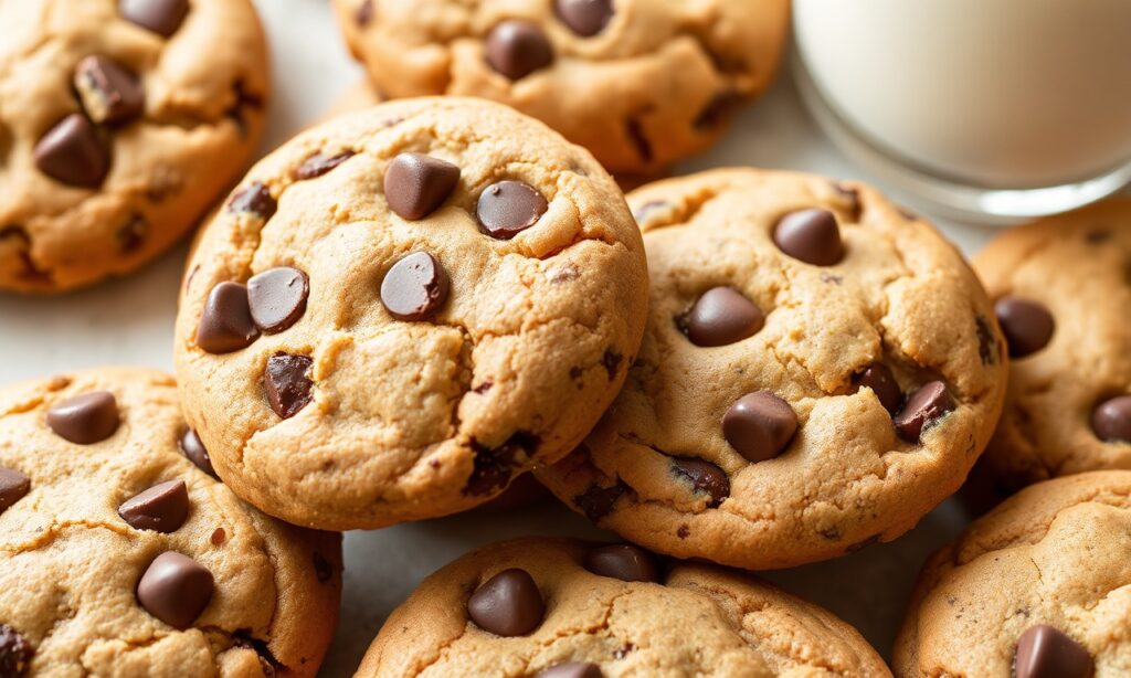 Decadent keto chocolate chip cookies: guilt-free indulgence.