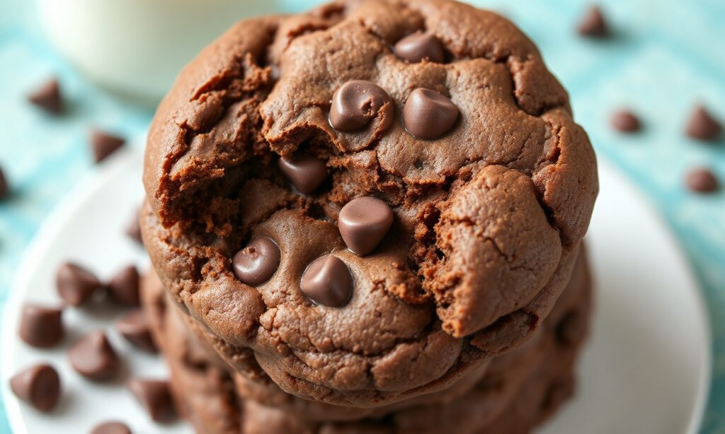 Decadent keto chocolate chip cookies: guilt-free indulgence.