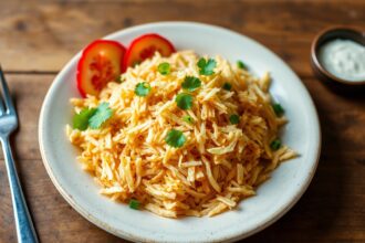 Perfect shredded hash browns: crispy, fluffy, and golden brown.