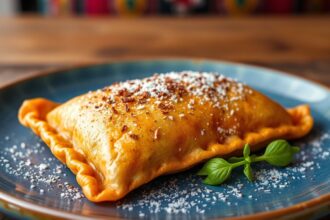 Delicious Salteñas de pollo, Bolivia's savory baked empanada.